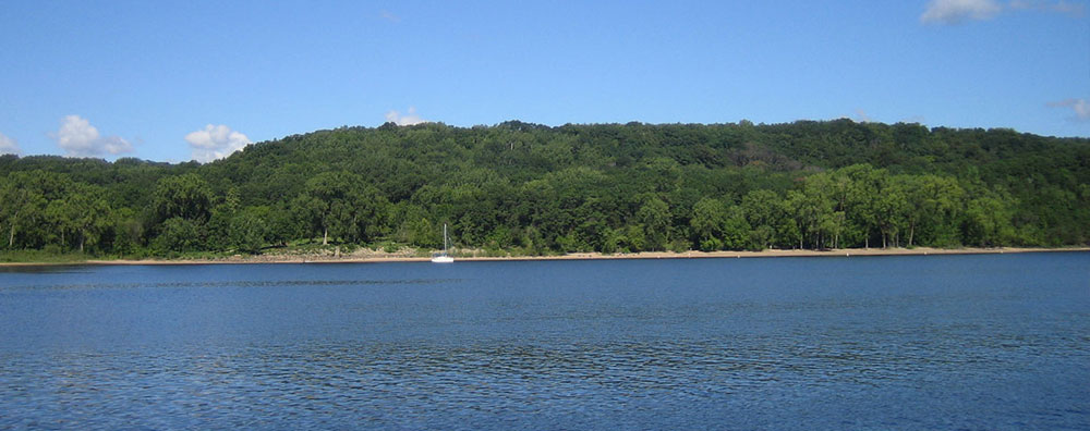Hudson, WI view of St Croix River